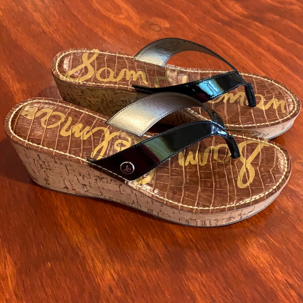 Sam Edelman Black Sandals size 9.5